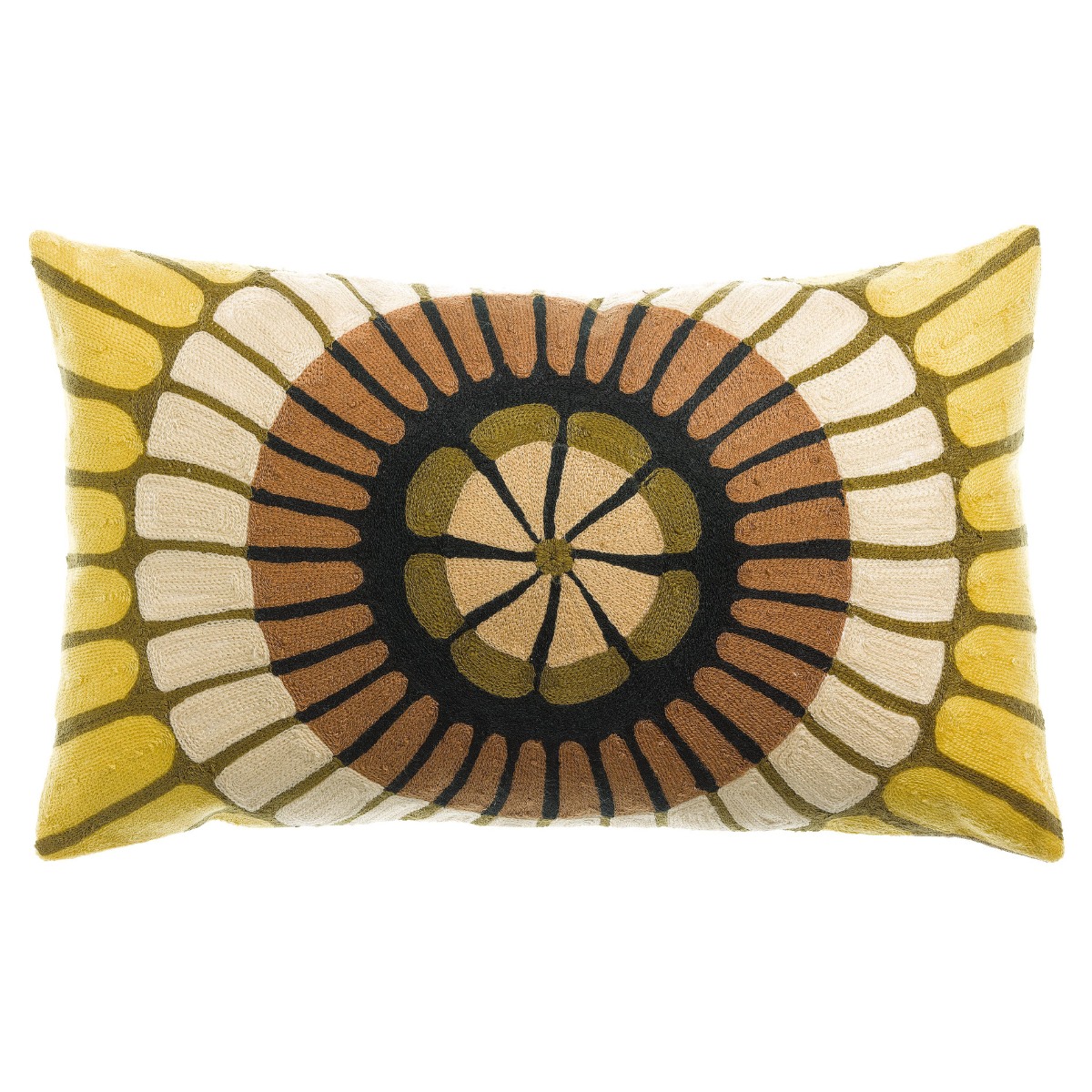 Coussin brodé ZENO - 30x50 cm