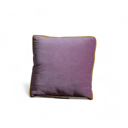 Coussin en velours bicolore - 45x45