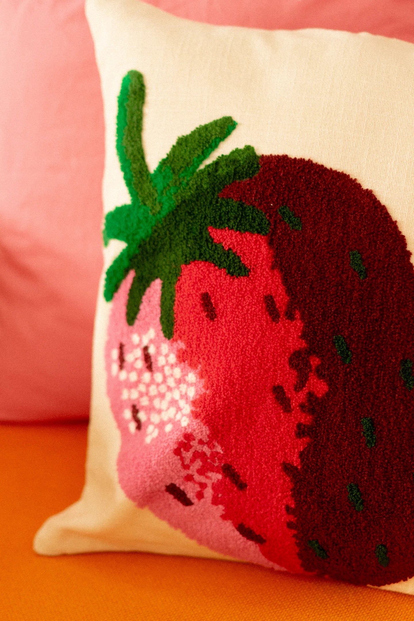 Coussin MICHELLE rose