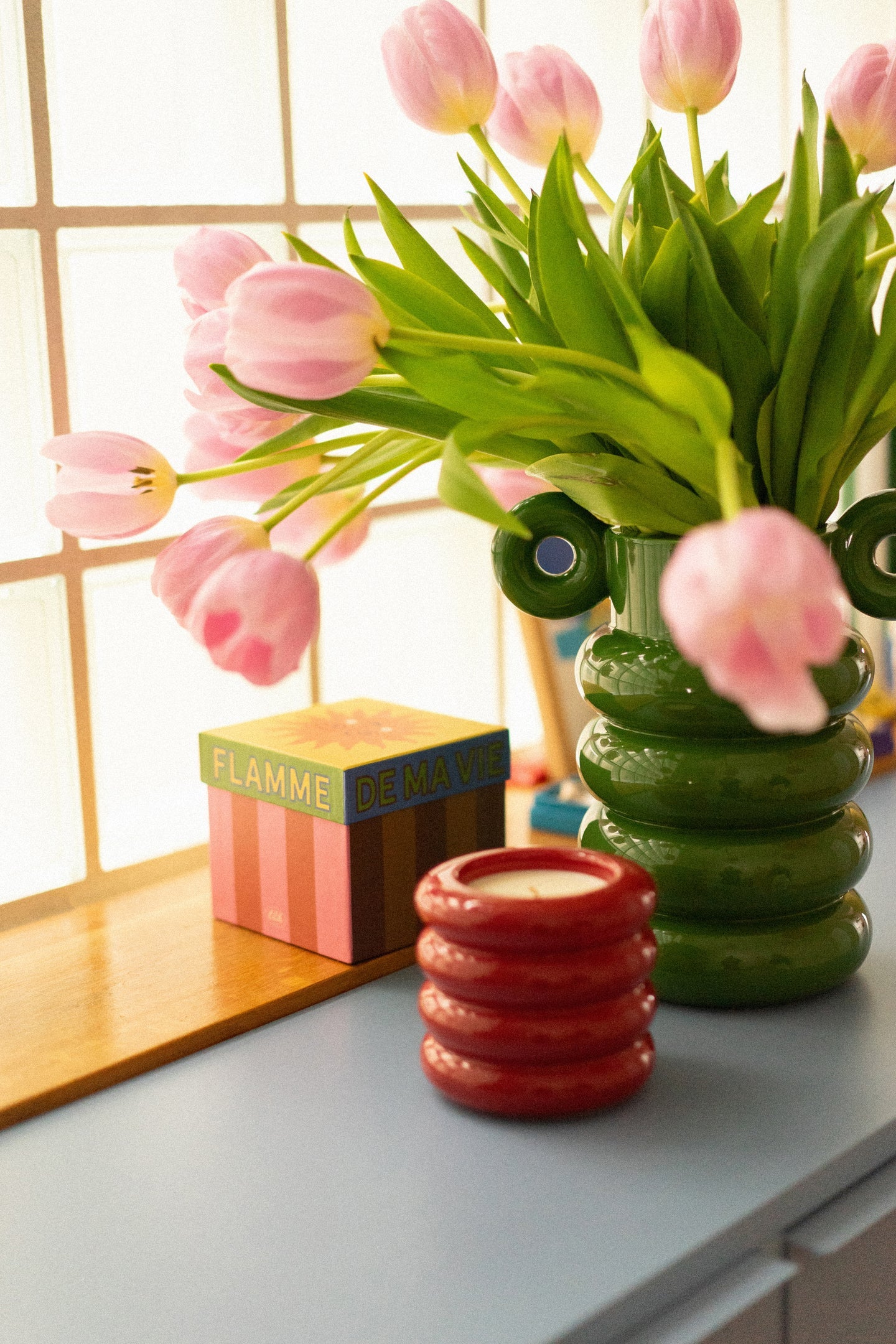 Vase ALLISTAIR - vert