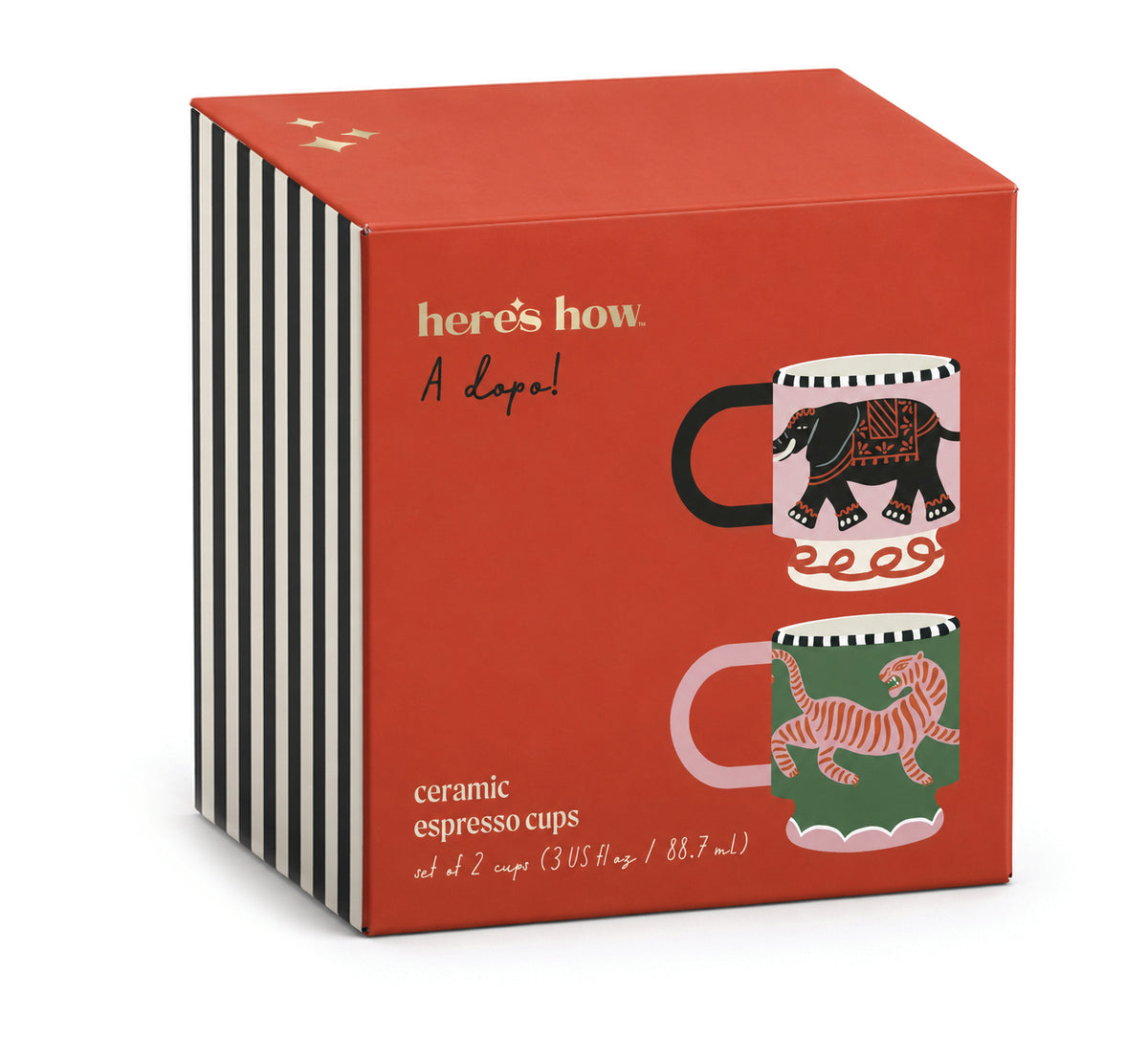 Set de 2 tasses expresso A Dopo