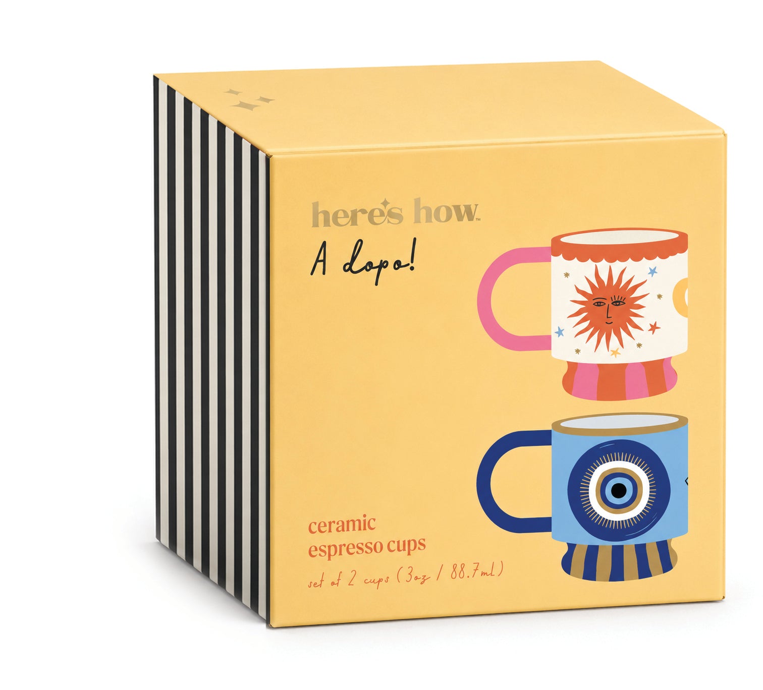 Set de 2 tasses expresso A Dopo