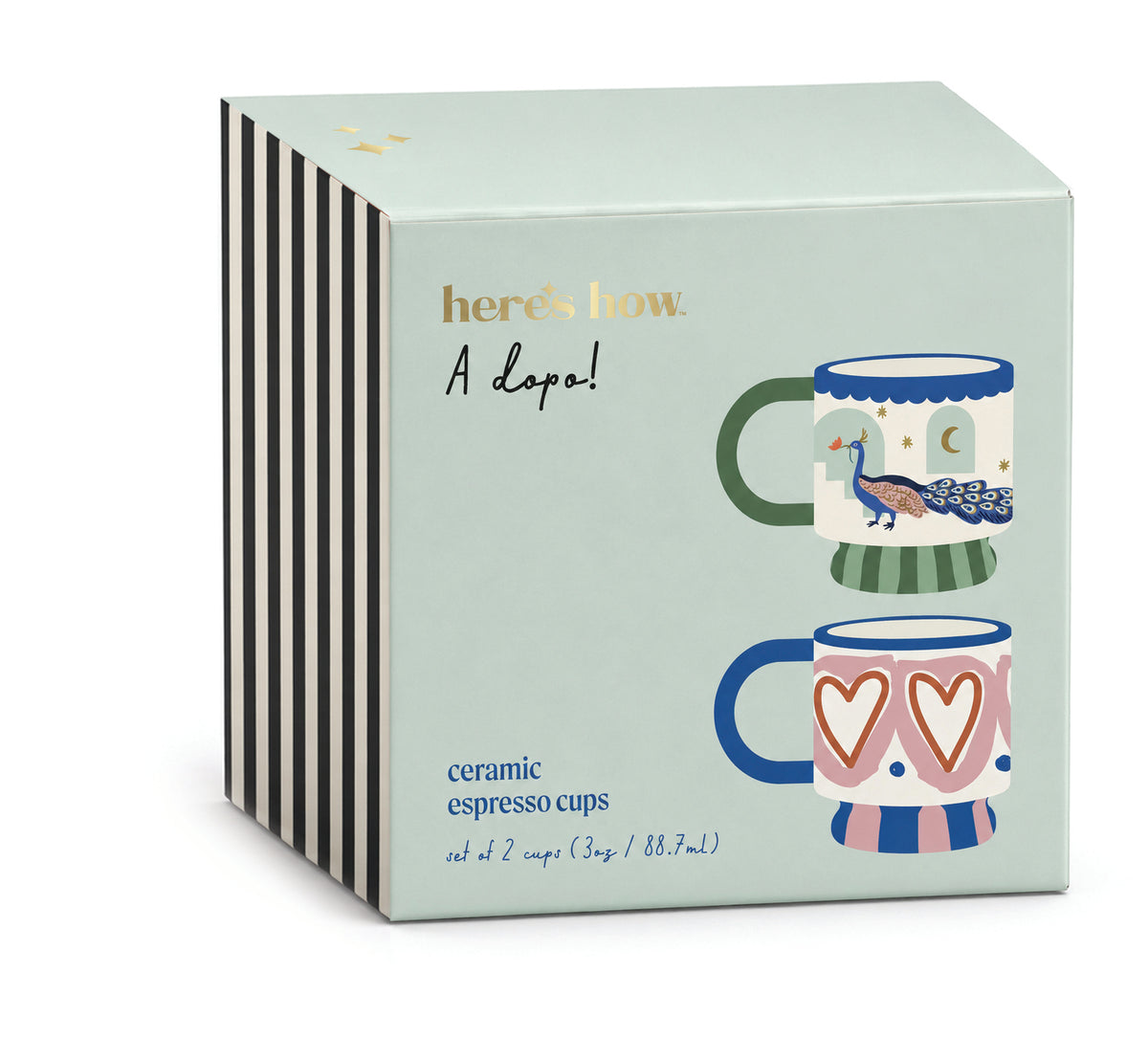 Set de 2 tasses expresso A Dopo