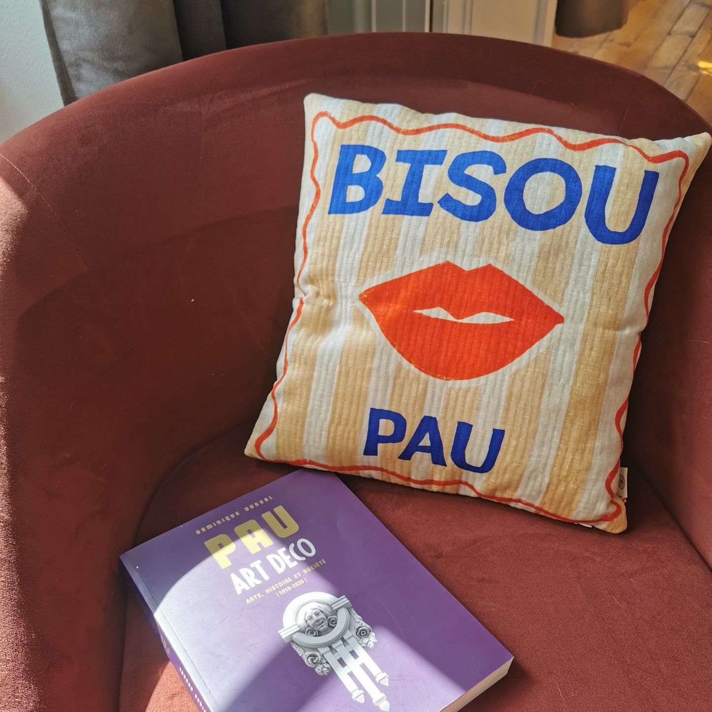 Coussin BISOU PAU