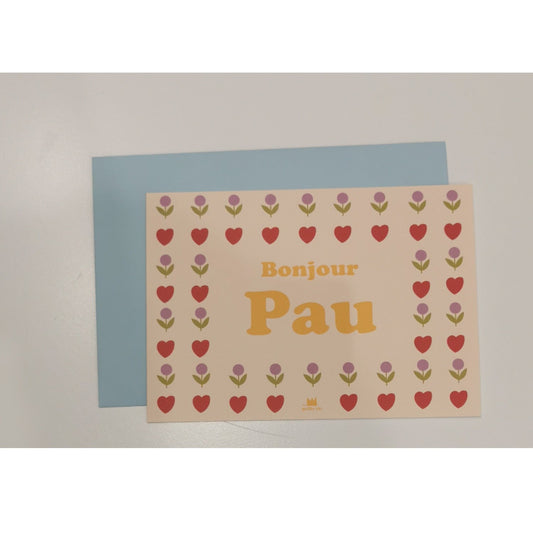 Carte - BONJOUR PAU