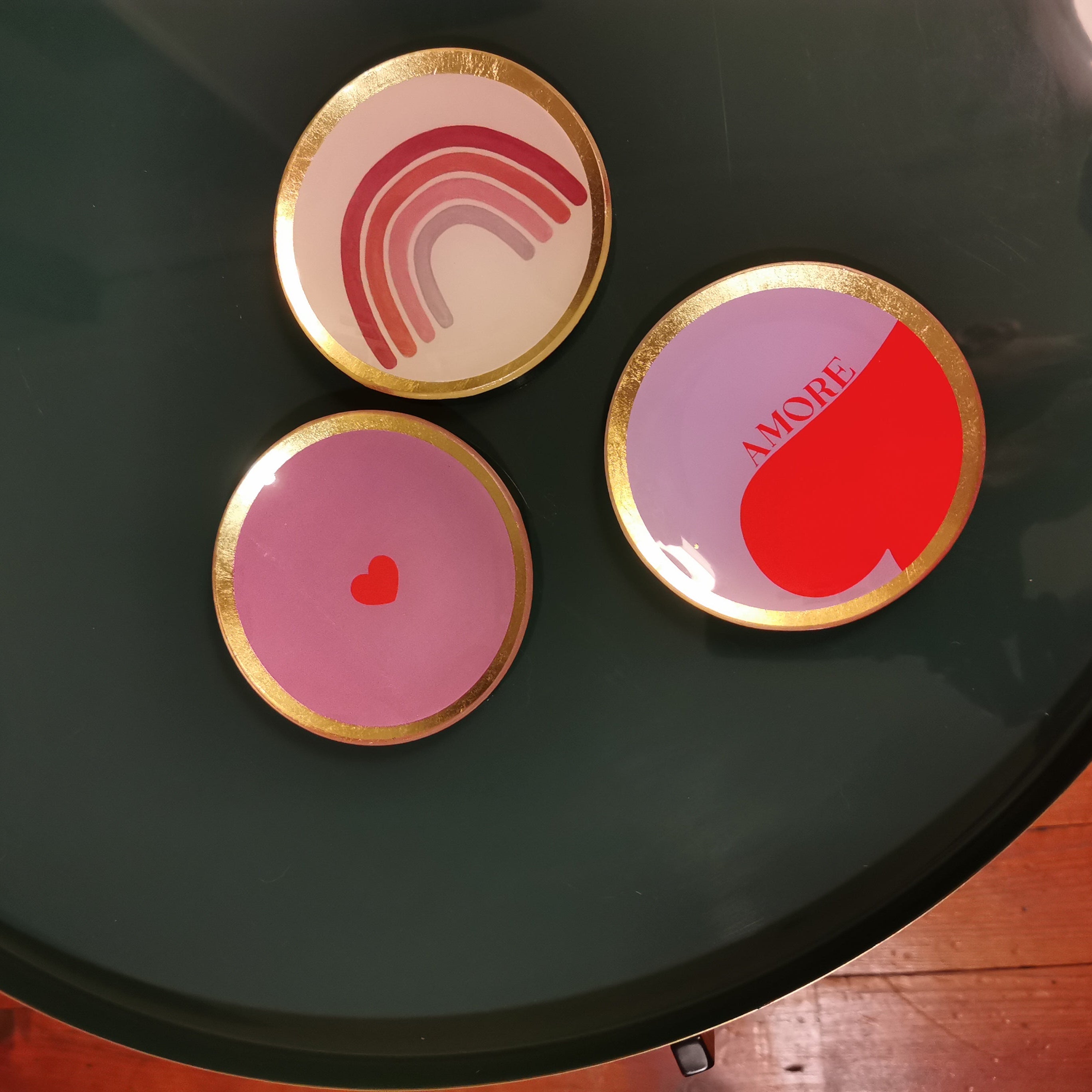 Vide-poche en verre - RAINBOW