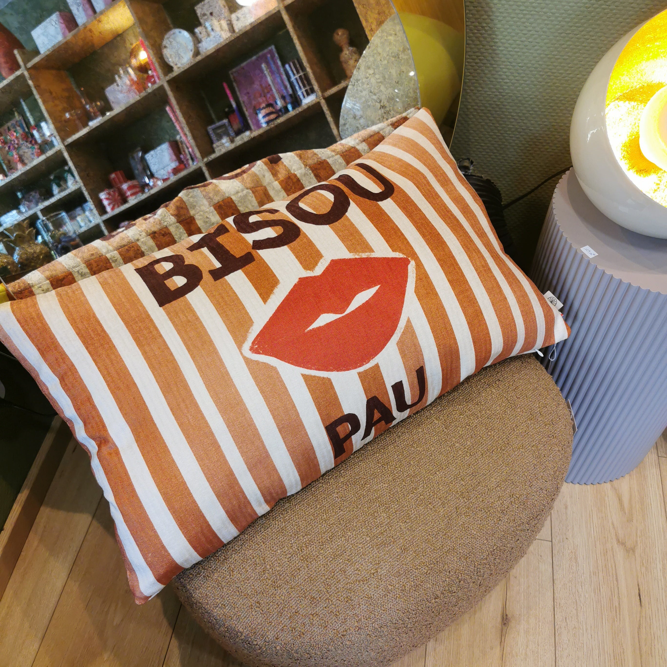 Coussin BISOU PAU - nouvelles couleurs