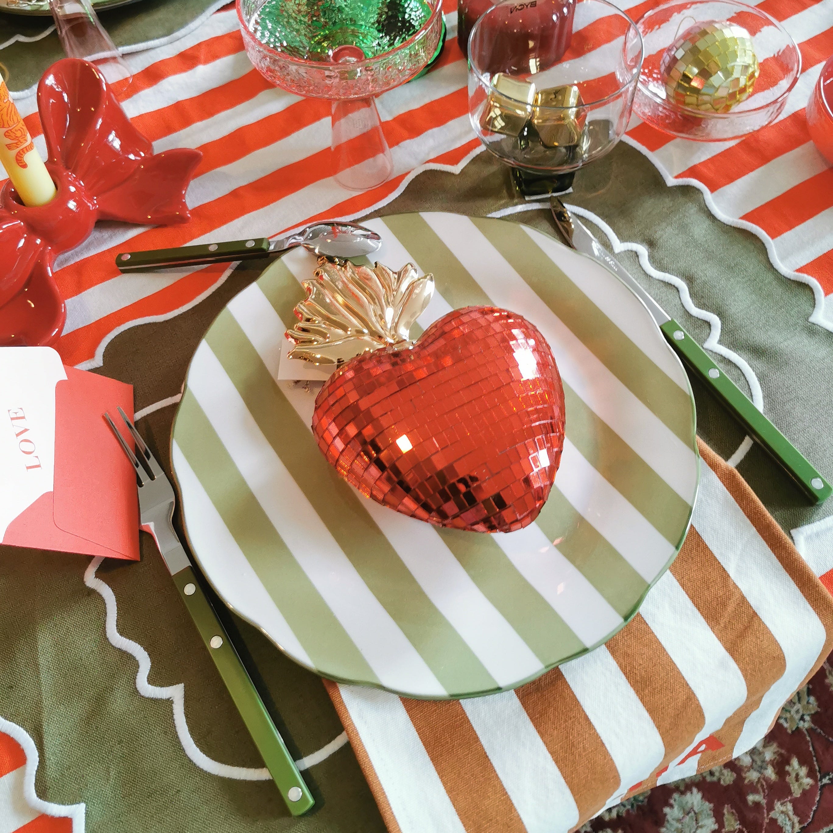 Assiettes TRATTORIA - kaki