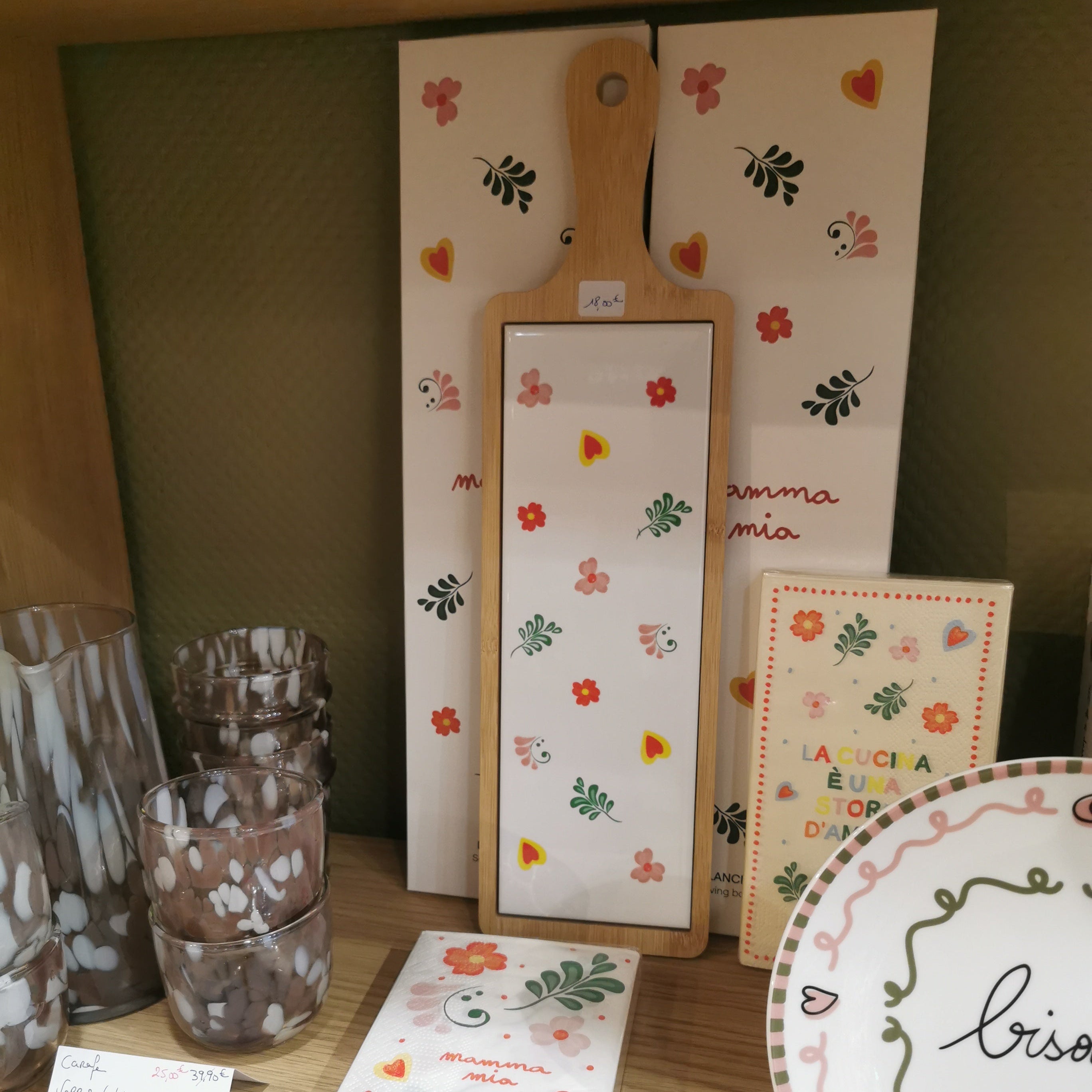 Planche longue FLEURS