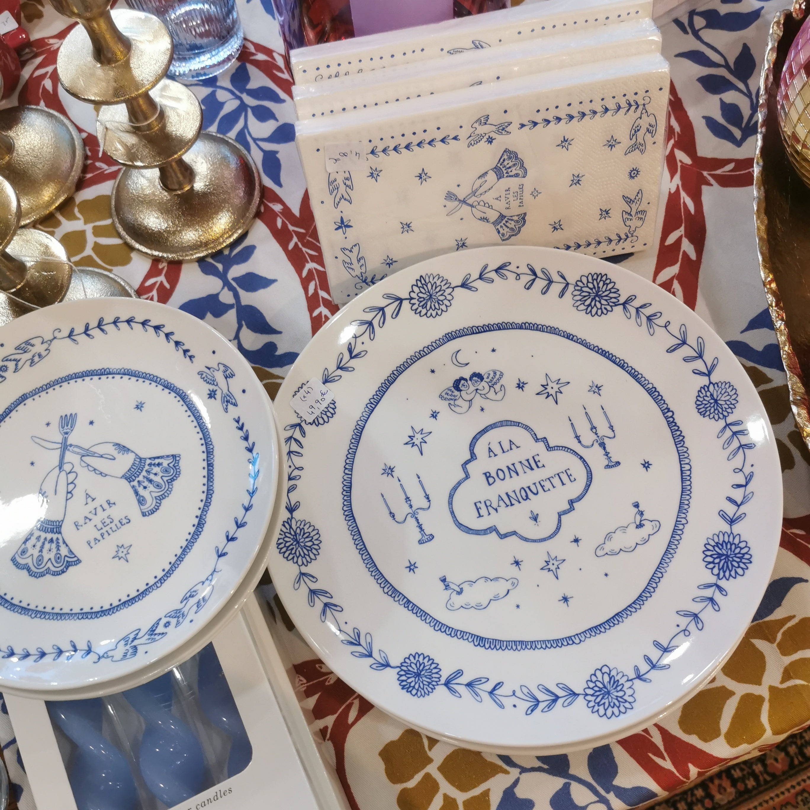 Set de 4 assiettes GOURMANDISE