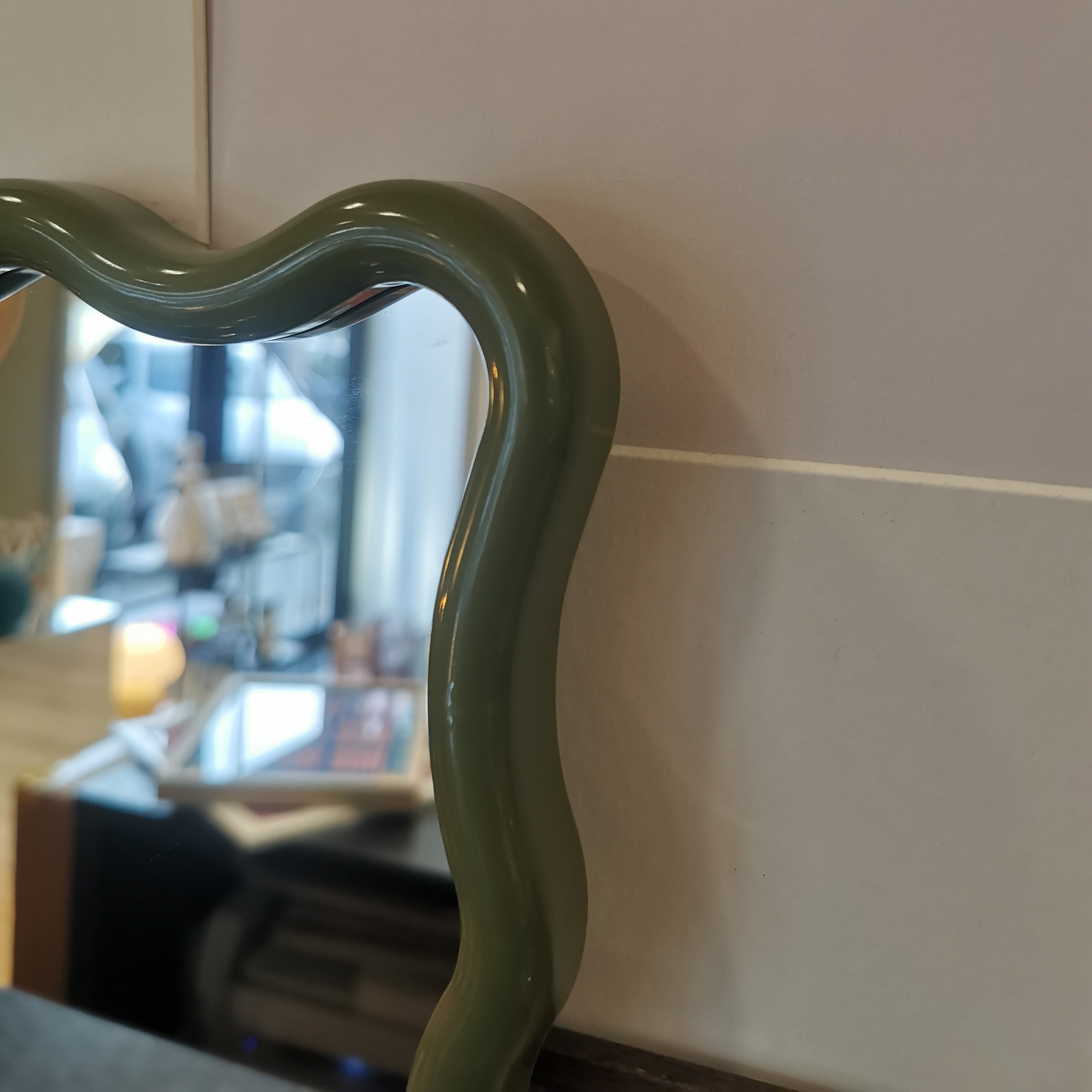 Miroir ondulé rectangle