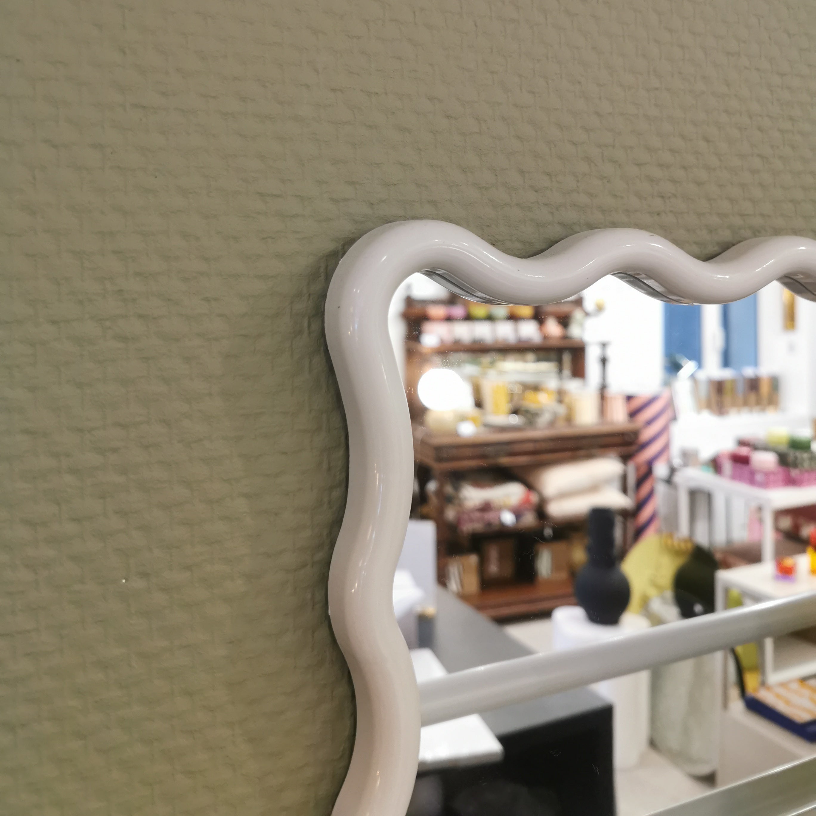 Miroir ondulé rectangle