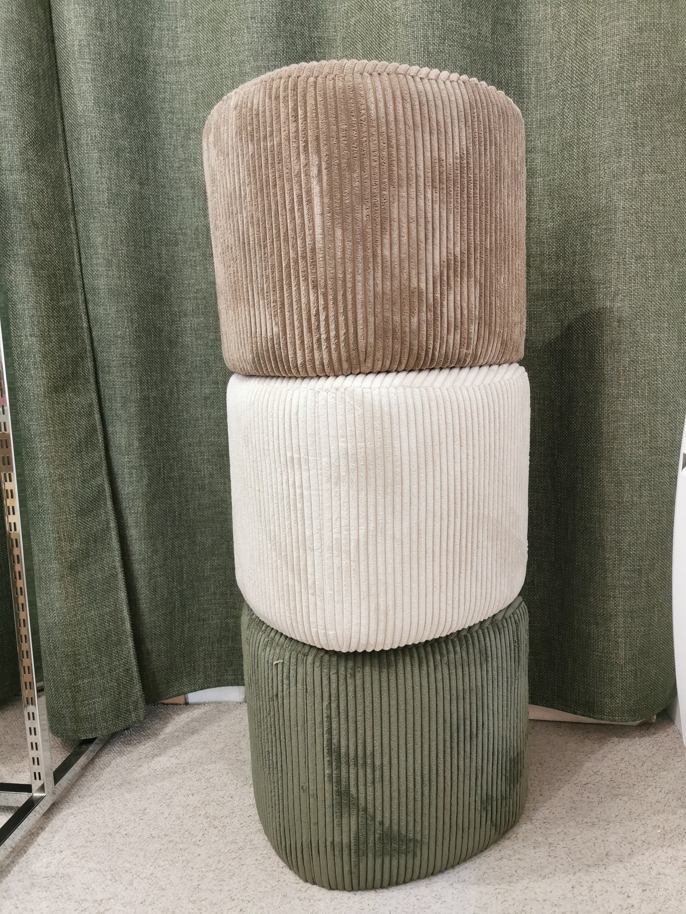 Pouf EVE - velours cotelé