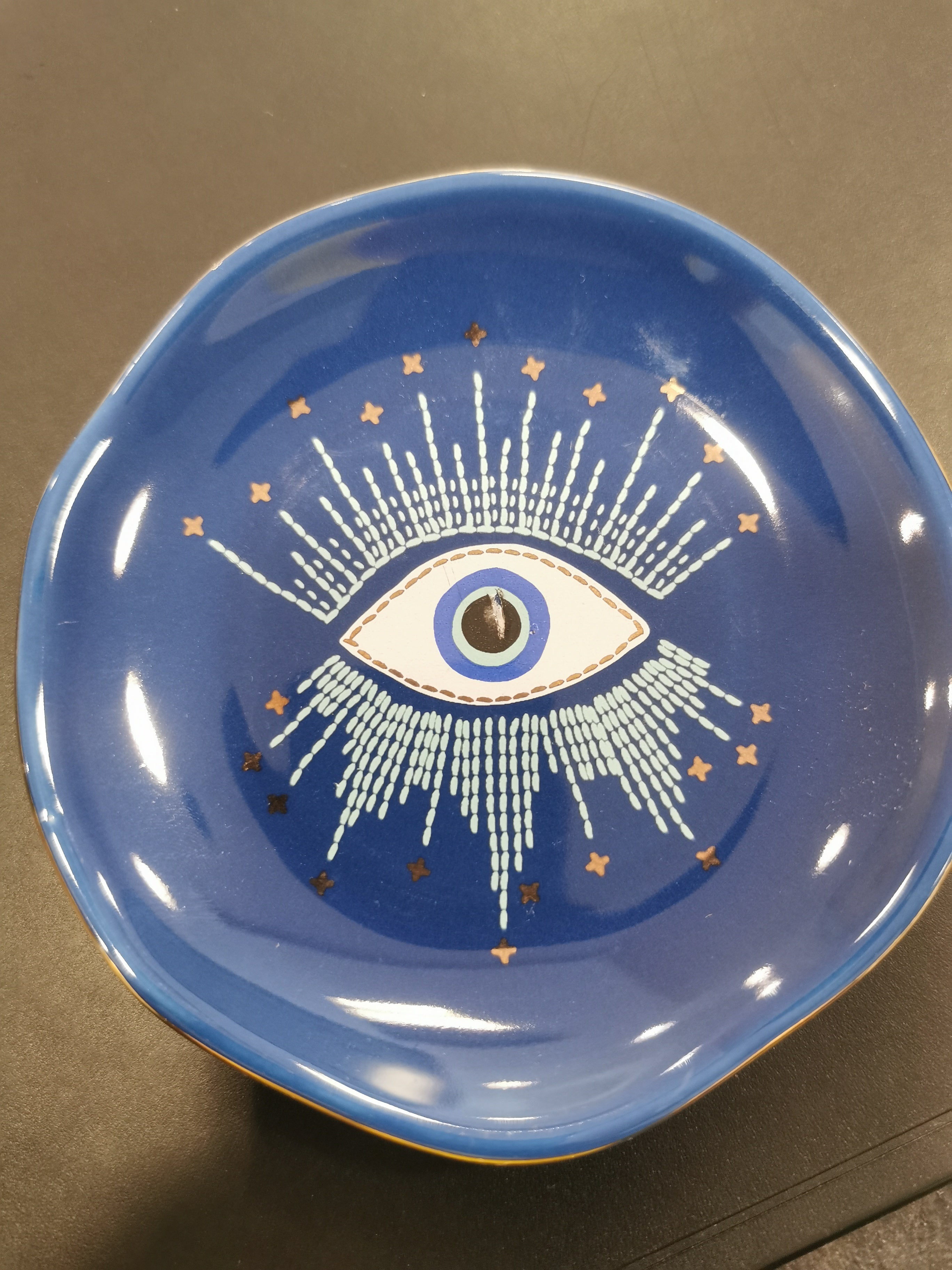 SECONDE CHANCE / Vide-poche céleste – coupelle décorative OEIL