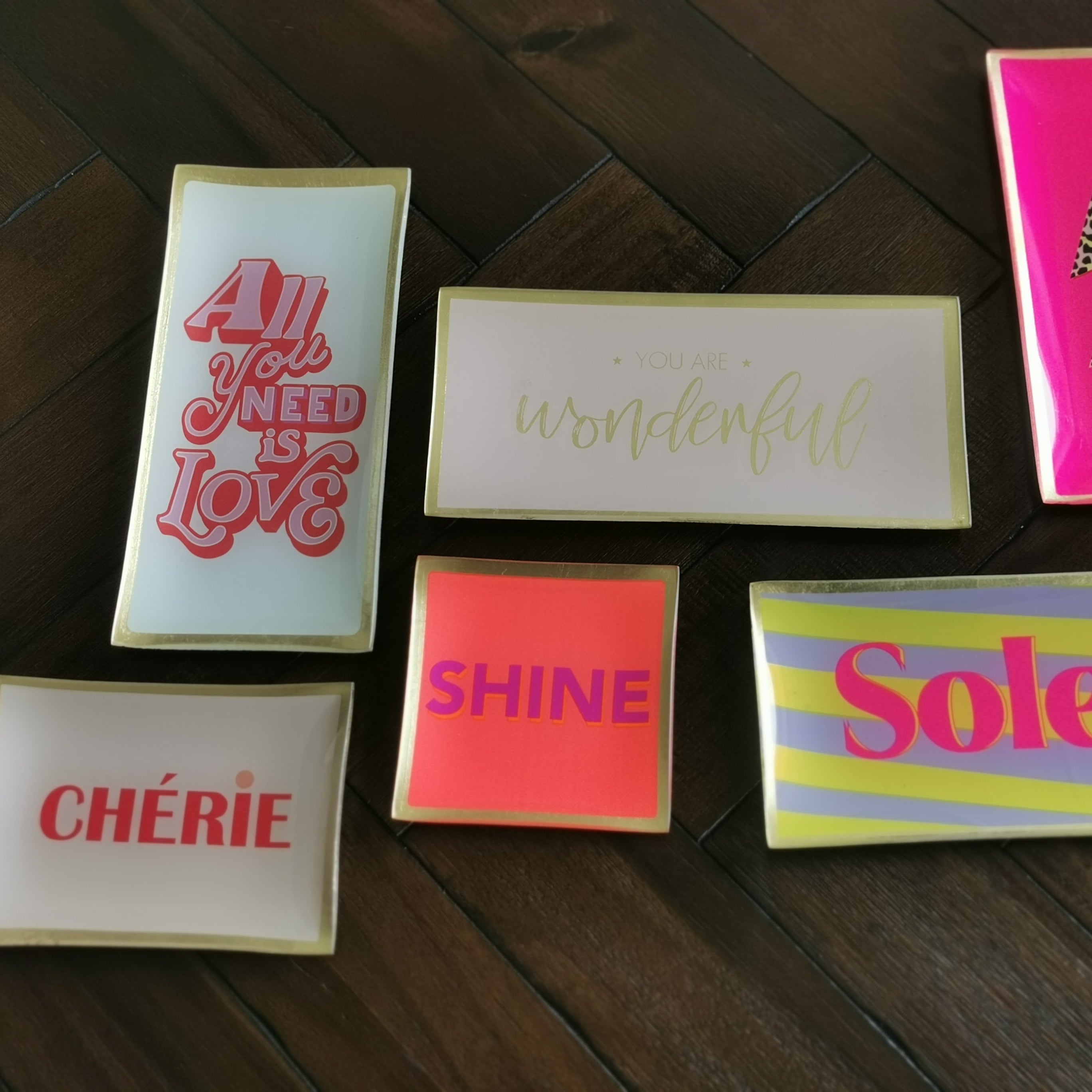 Vide-poche en verre - SHINE