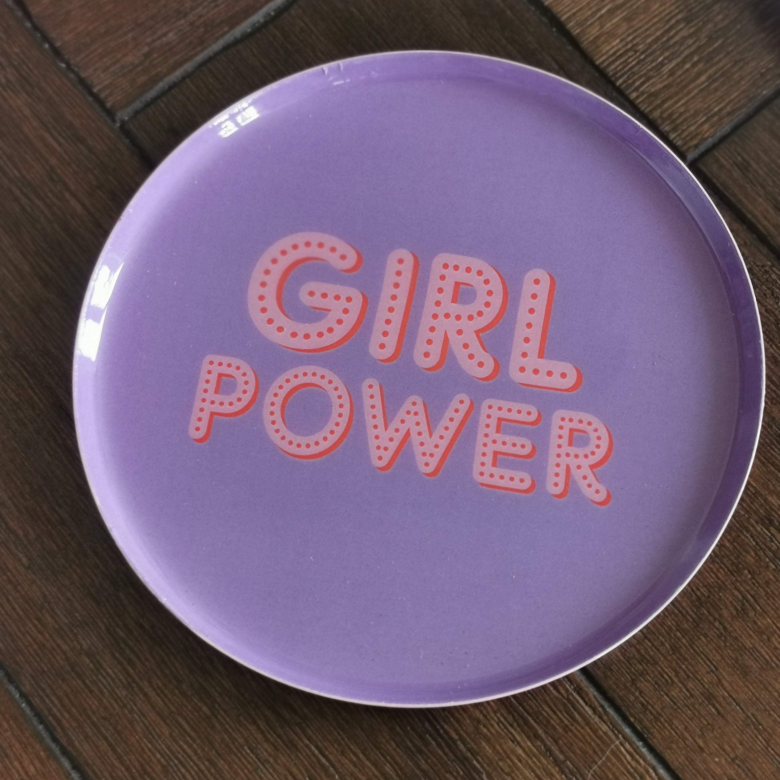 Plateau décoratif GIRL POWER