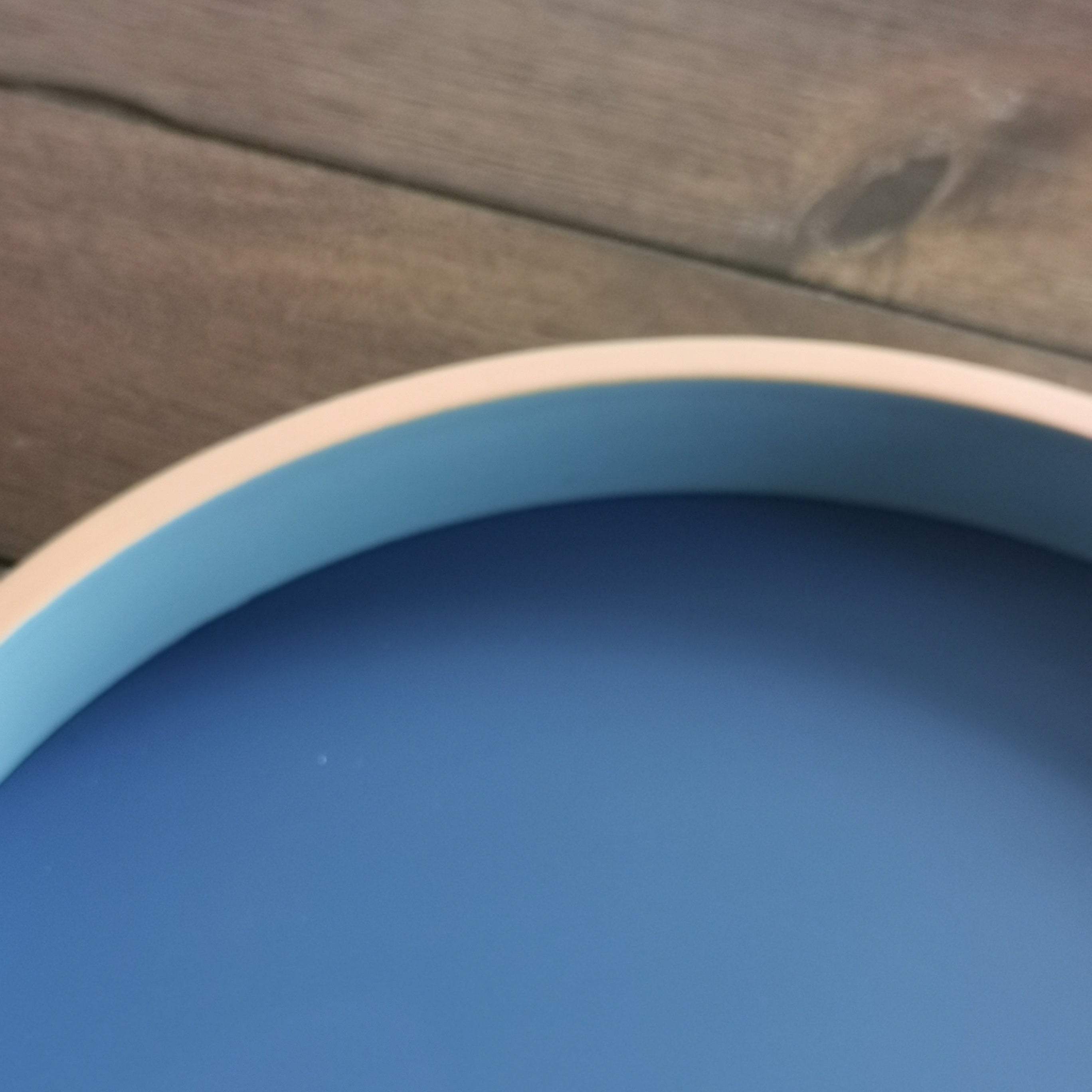 Plateau décoratif SPA - bleu