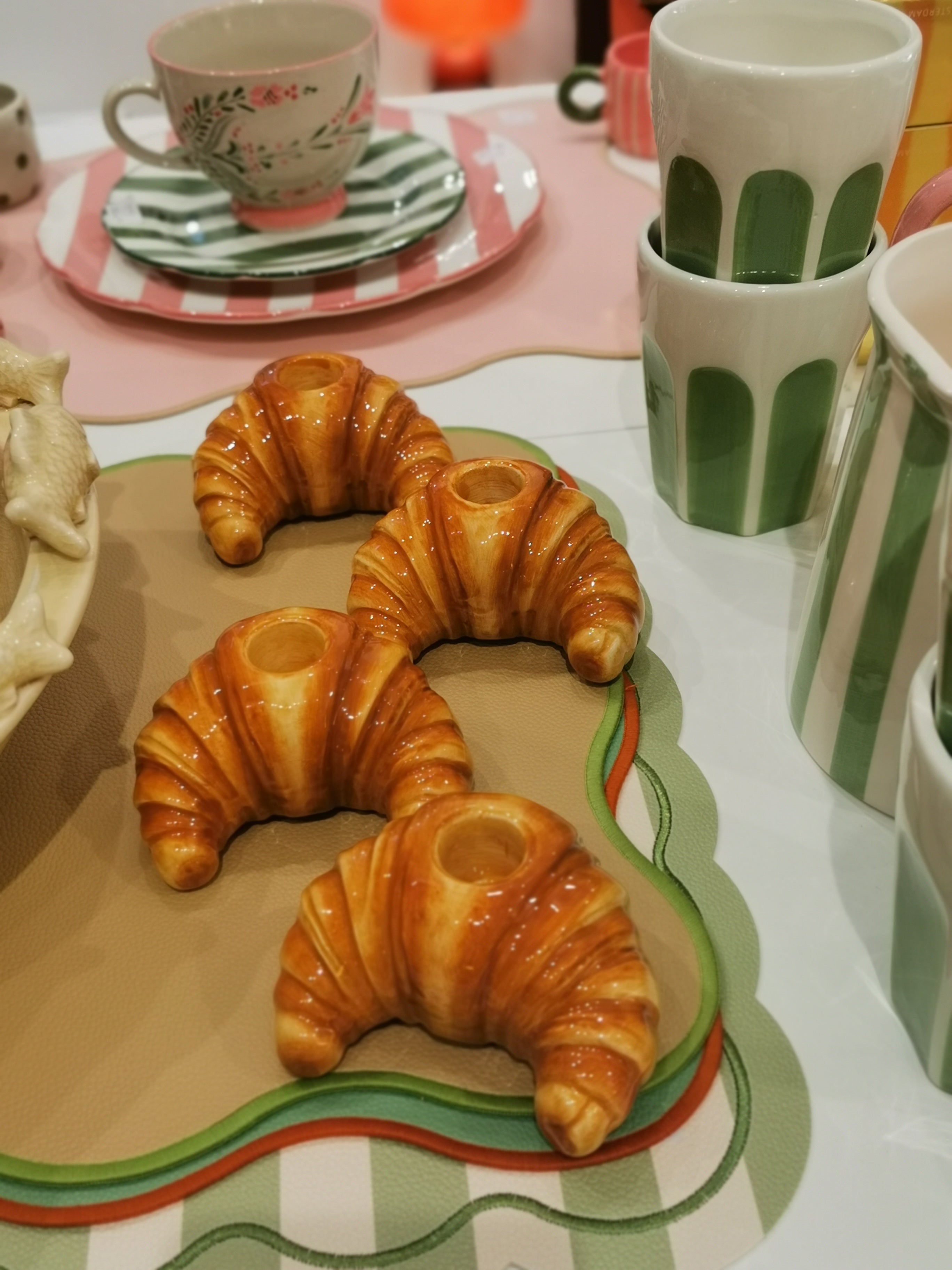 Bougeoir croissant