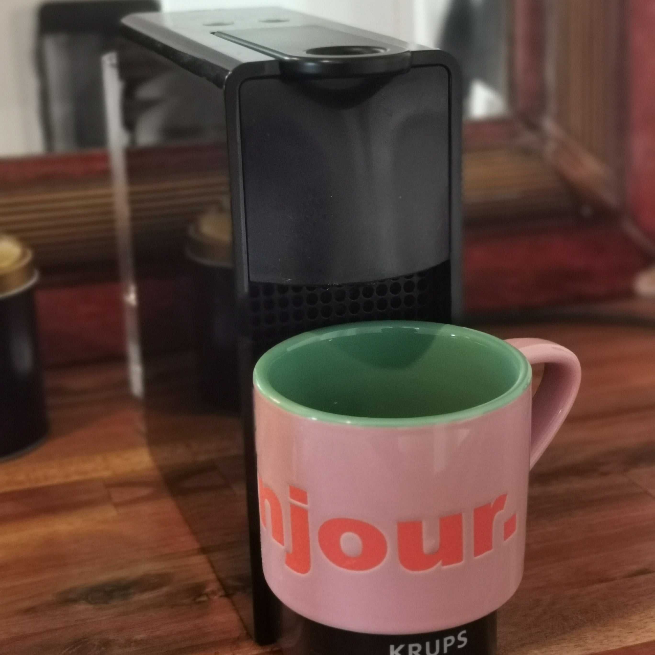 Mug BONJOUR - rose