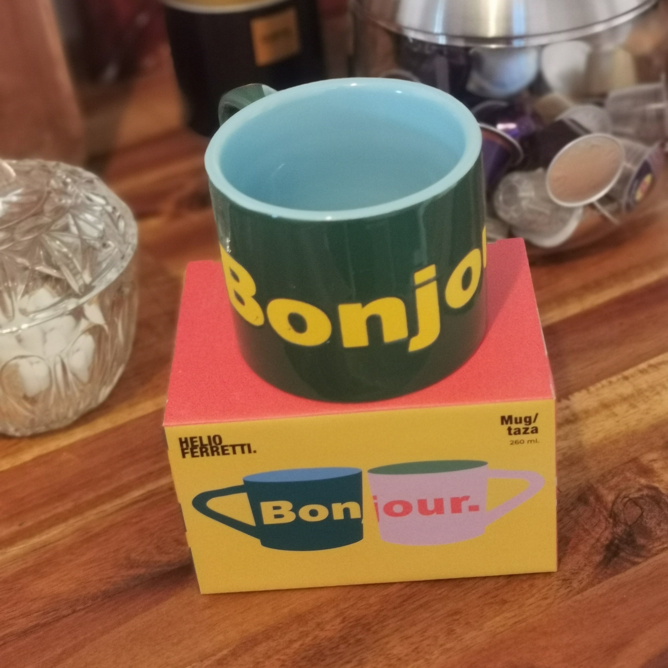 Mug BONJOUR - vert