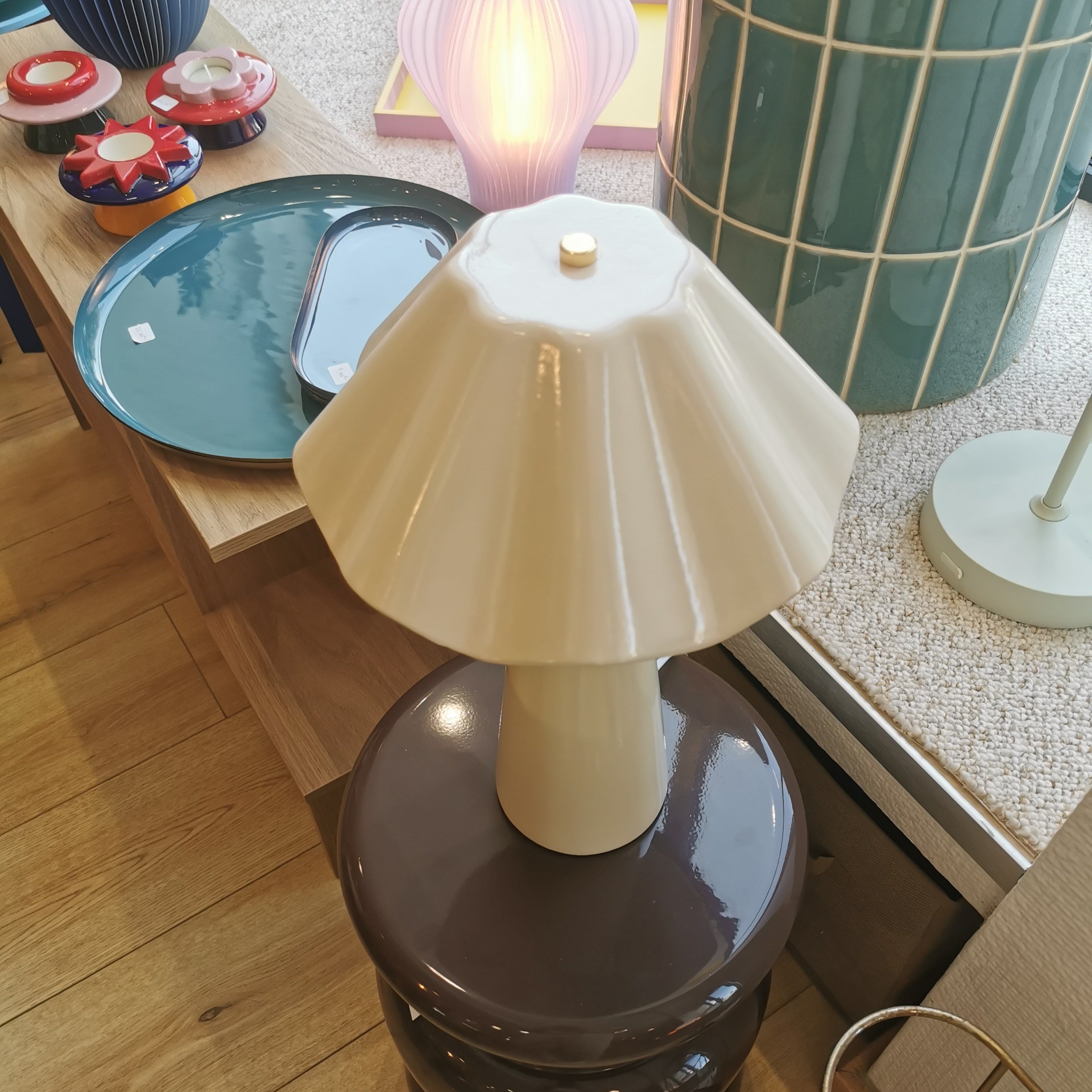 Lampe HECTOR - beige