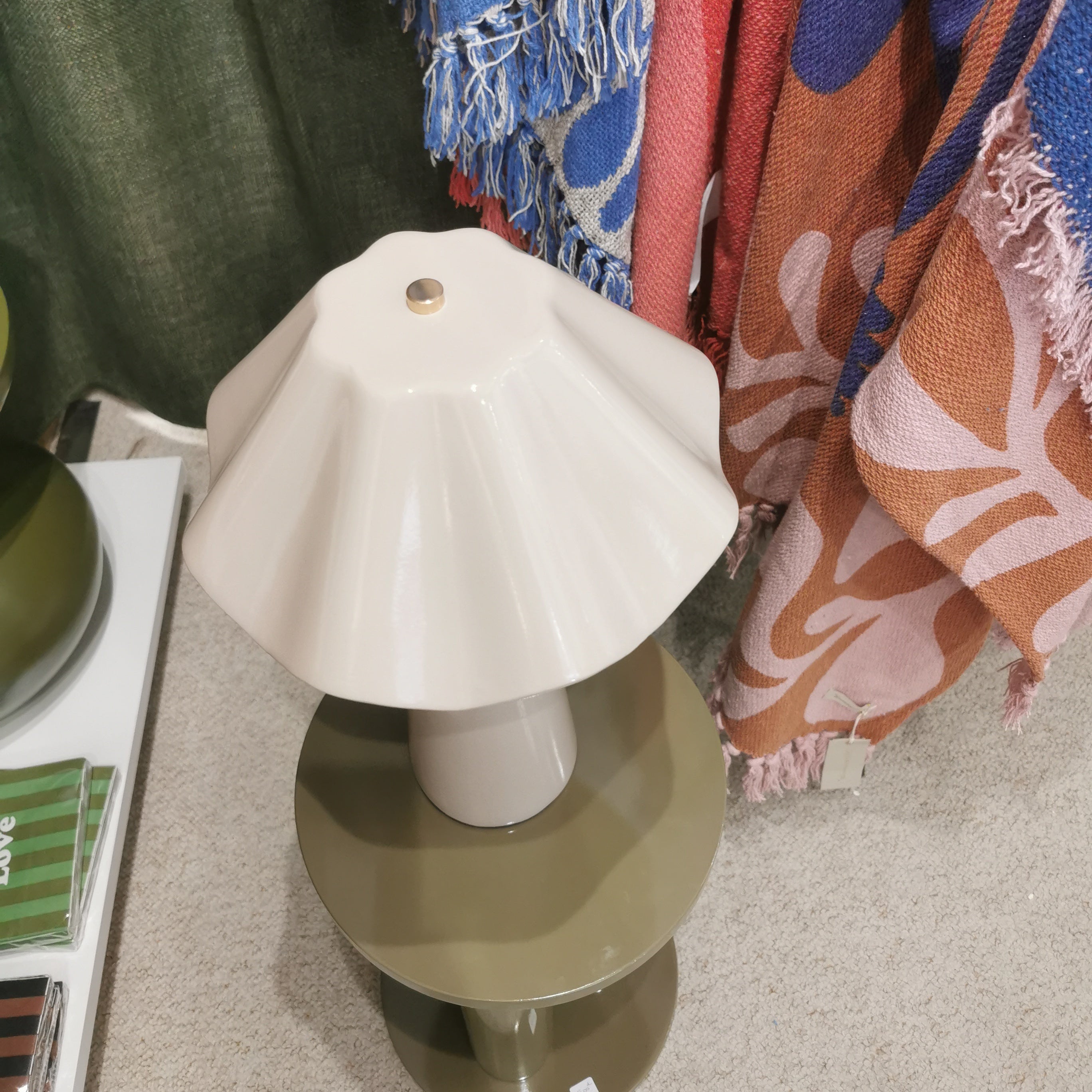 Lampe HECTOR - taupe
