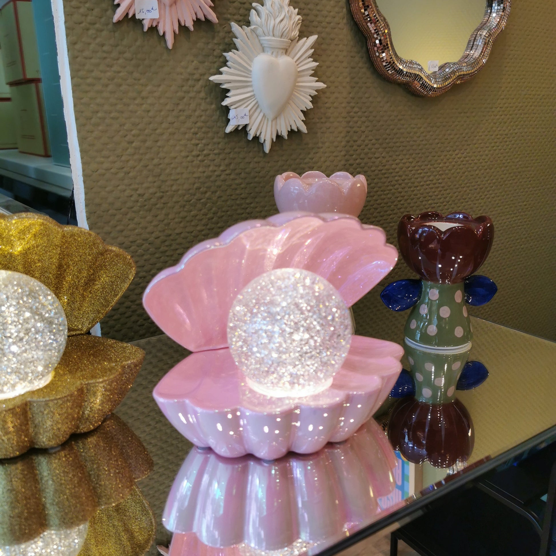 Lampe COKI rose | Opjet Paris