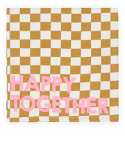 Lot de 2 serviettes JOSEPHINE - caramel