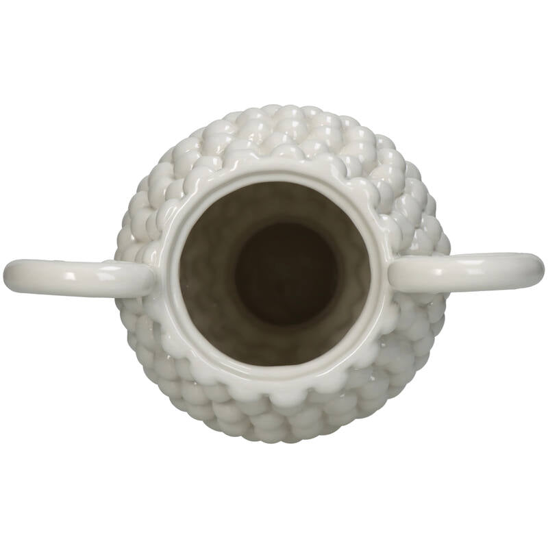Vase en porcelaine - blanc