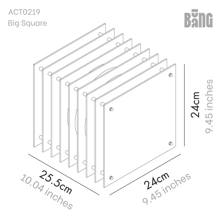 Lampe LOP - Big Square - vert