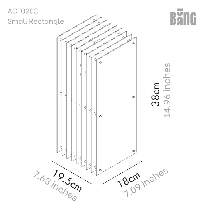 Lampe Lớp - Small Rectangle - dreamy