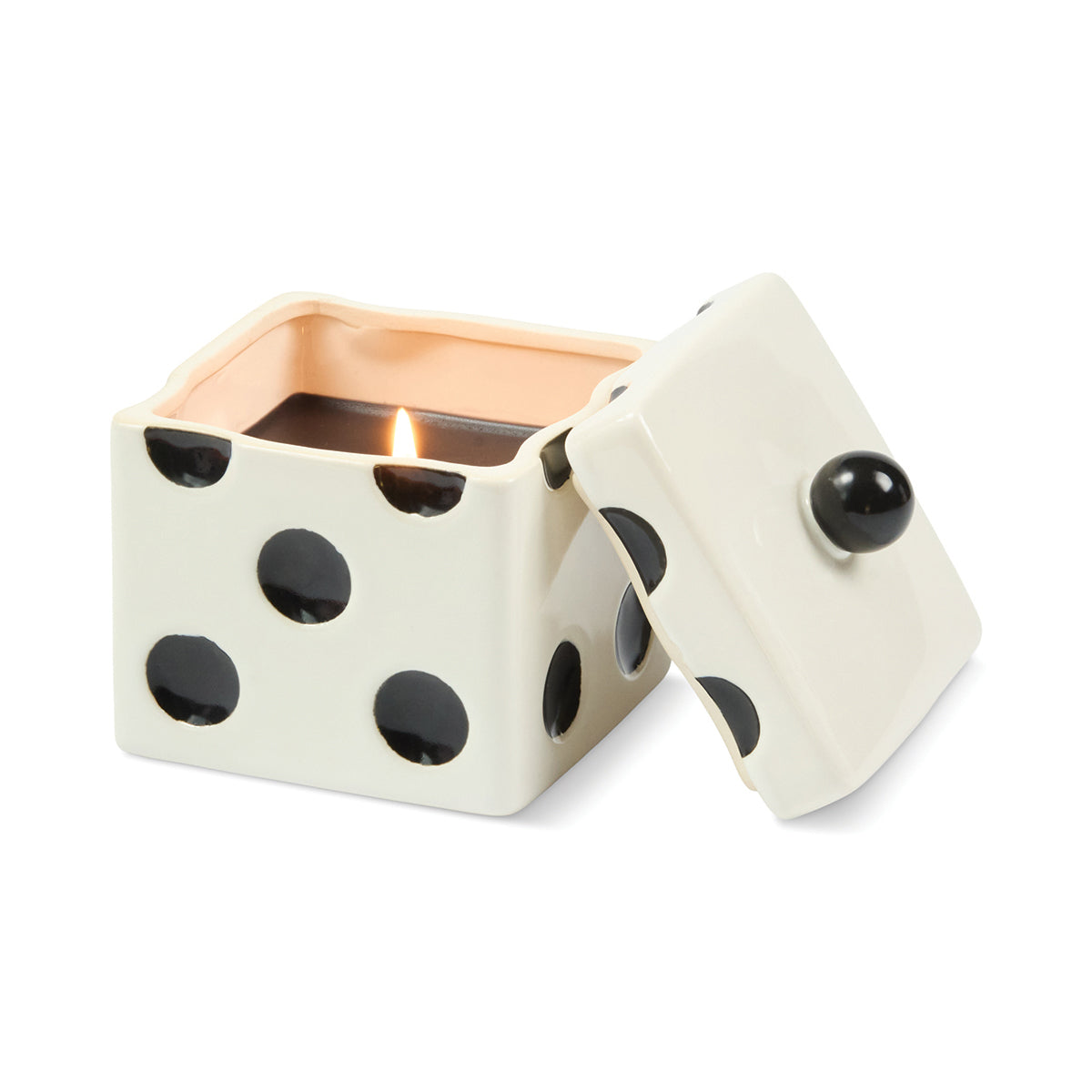 Bougie parfumée LUCKY DICE - Lava stone