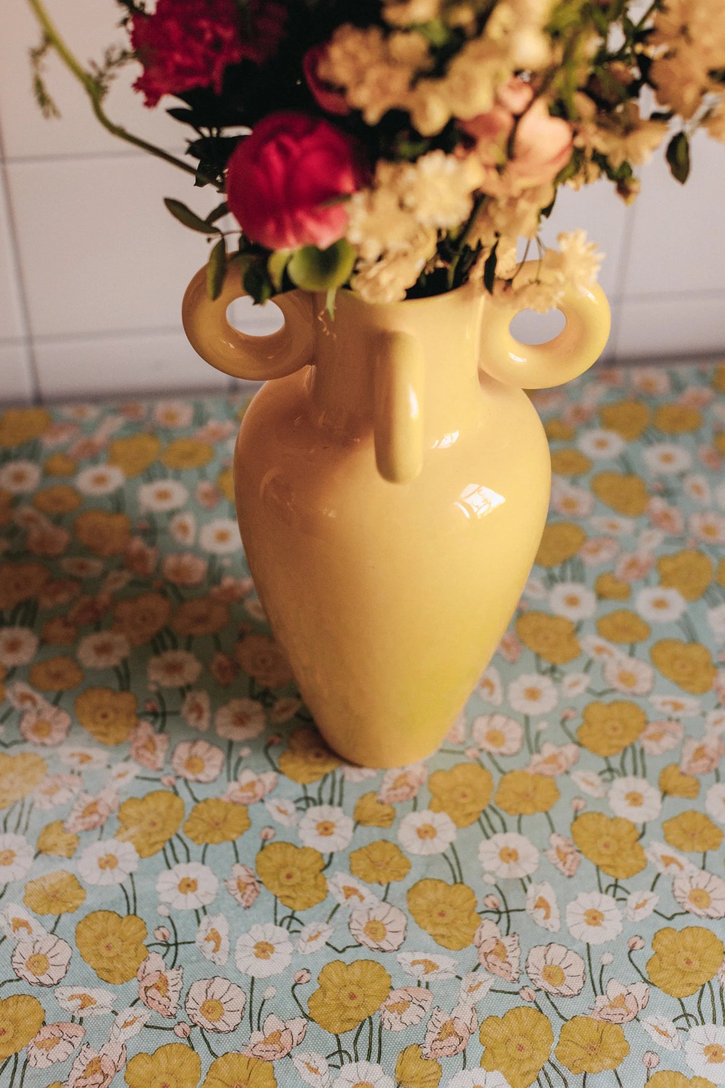 Vase HARRISON - jaune