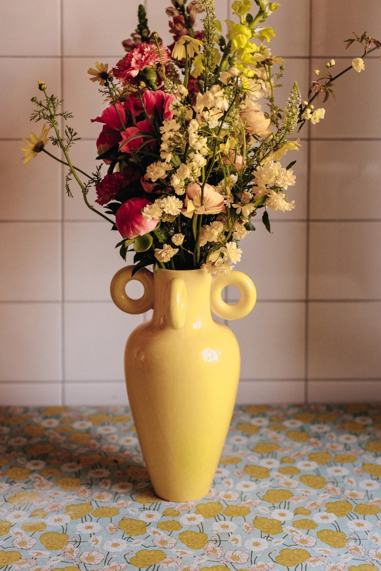 Vase HARRISON - jaune