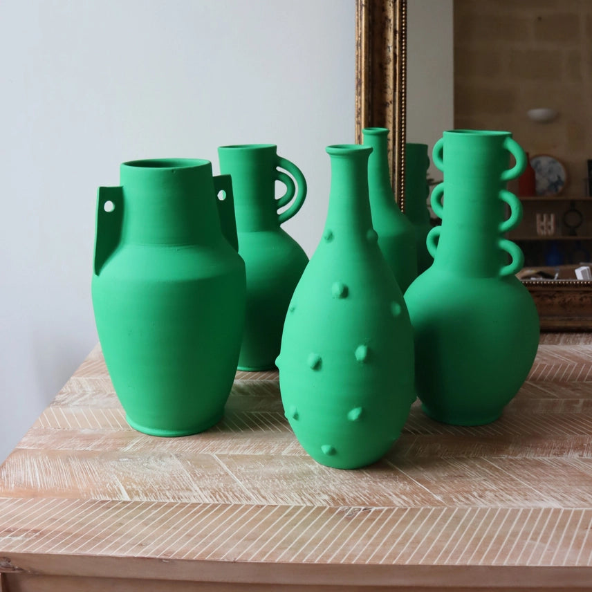 Vase TIMGAD - vert émeraude