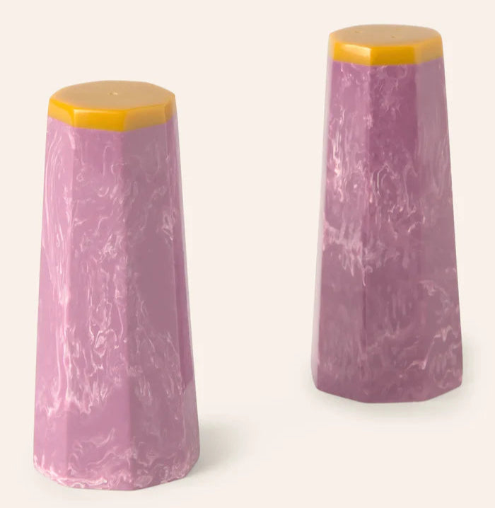 Set salière & poivrière - lila