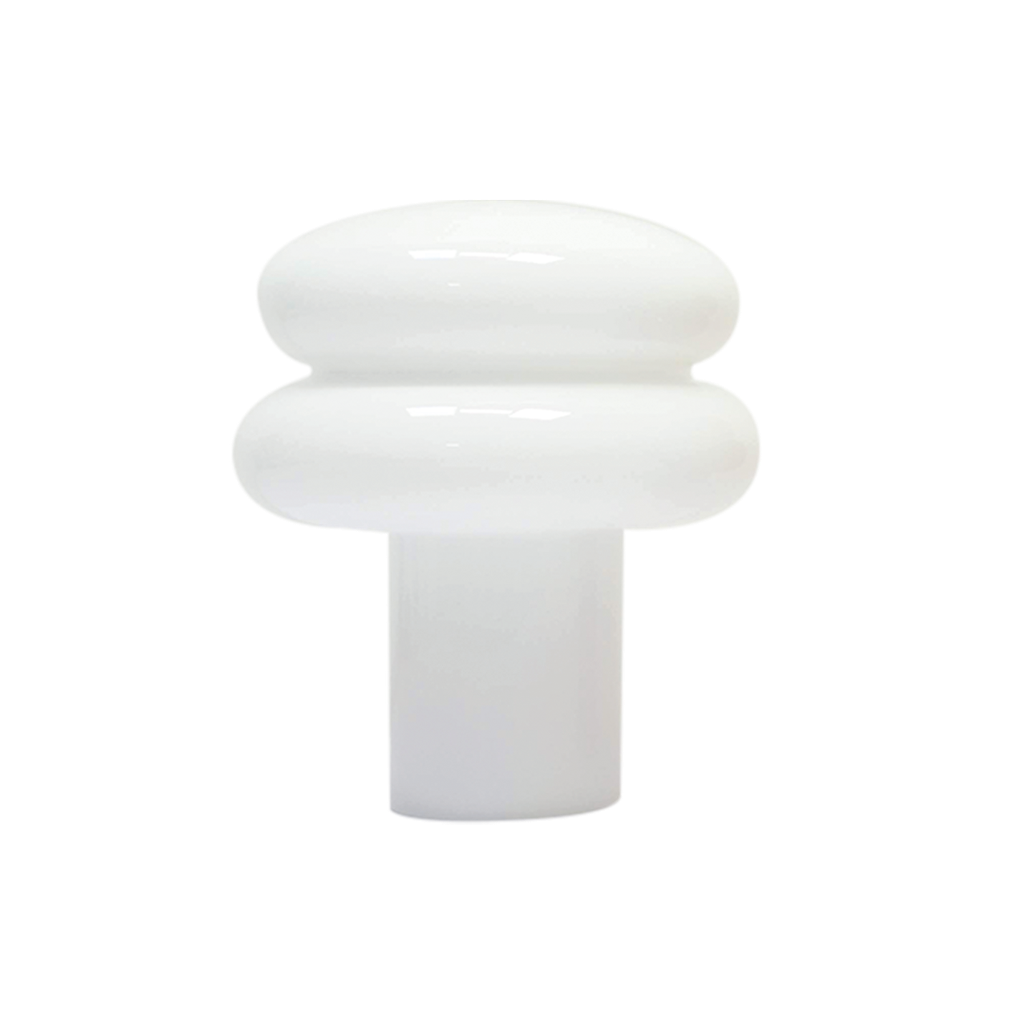 Lampe POPPO en verre blanc de OPJET PARIS