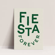 Poster FIESTA FOREVER, 30x40 cm, imprimé en France