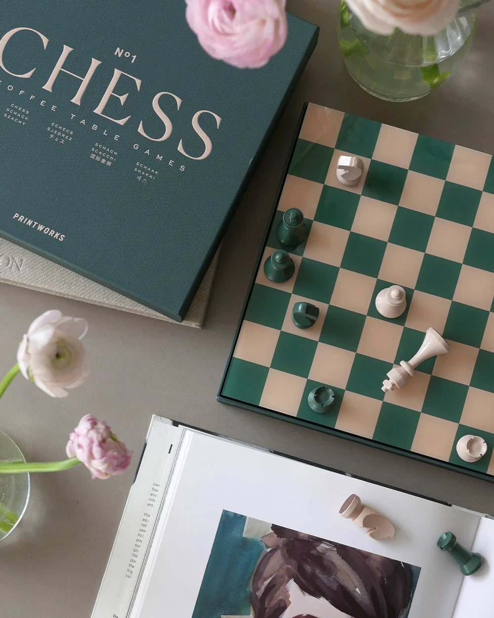 Jeu d'échecs Classic Chess Vert