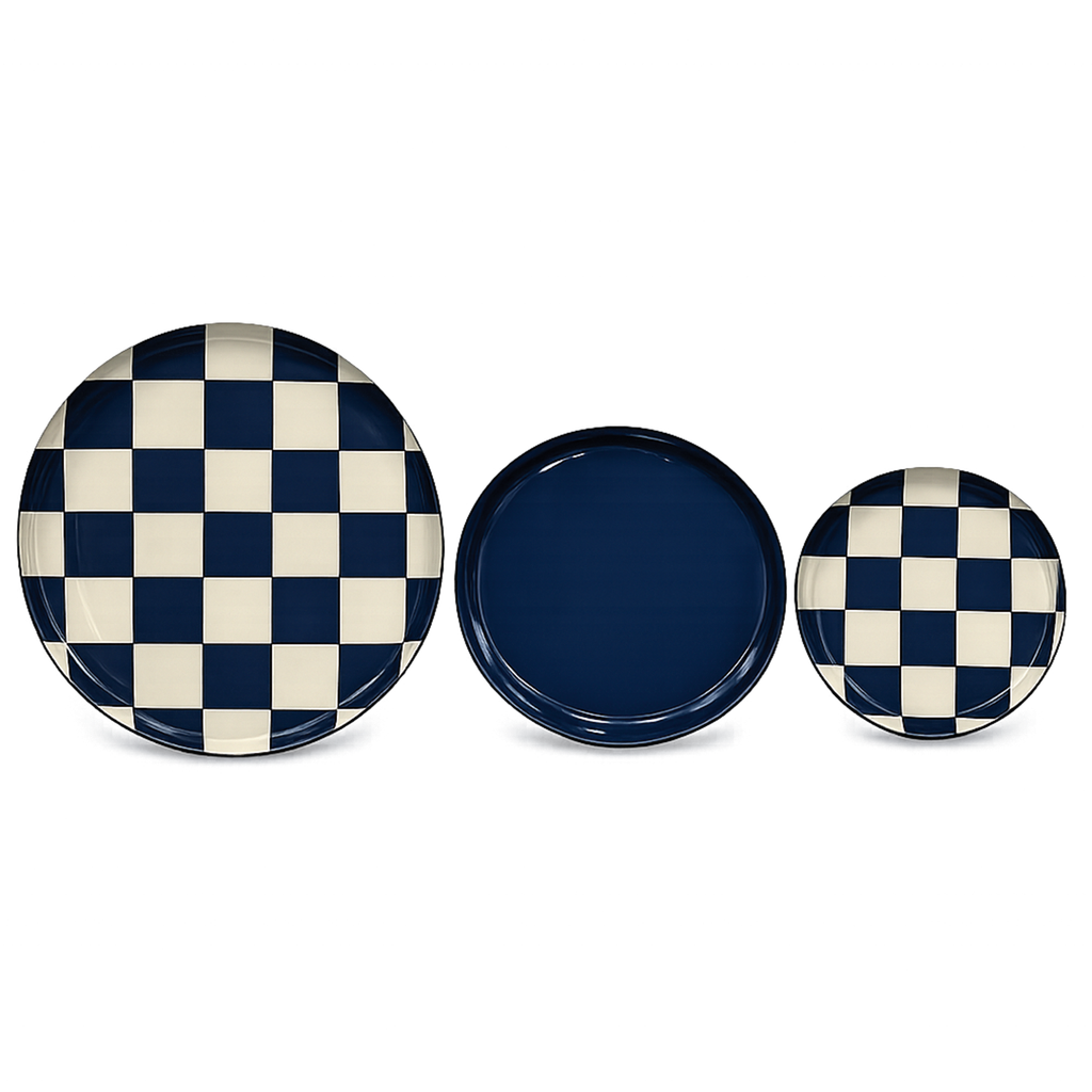 Set de 3 plateaux ronds Cuccina
