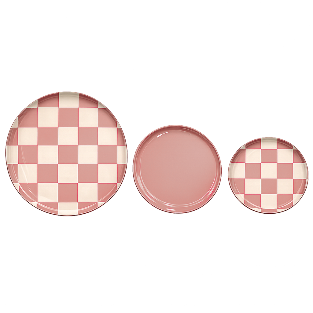 Set de 3 plateaux ronds Cuccina