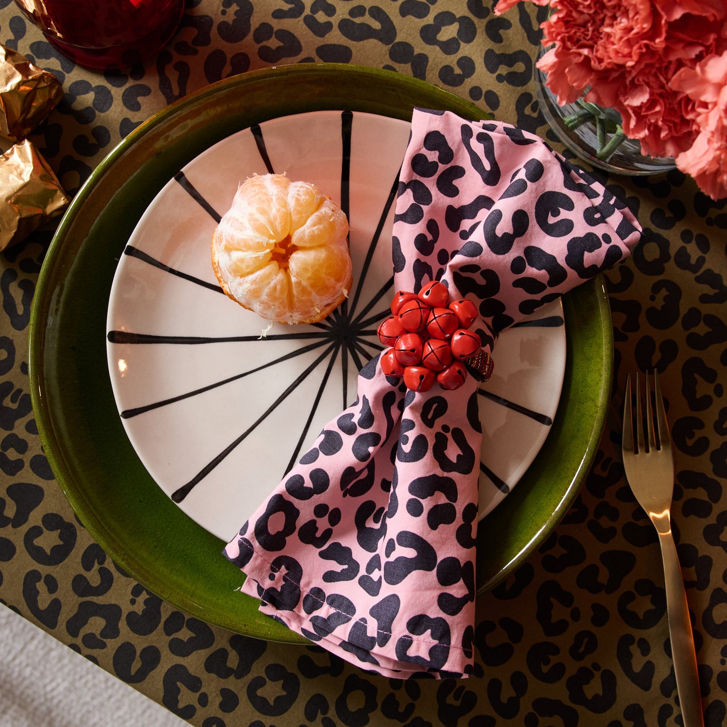 Lot de 2 serviettes LAURENE