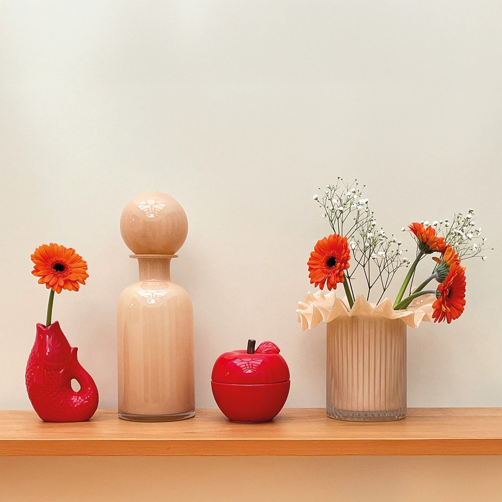 Vase bouteille LISA - Champagne