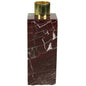 Bougeoir haut en marbre rouge