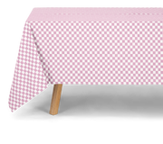 Nappe à damier ZOE - mauve