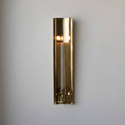 Applique à bougie en laiton