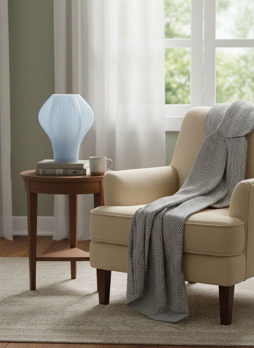 Lampe STARLIGHT - bleu clair