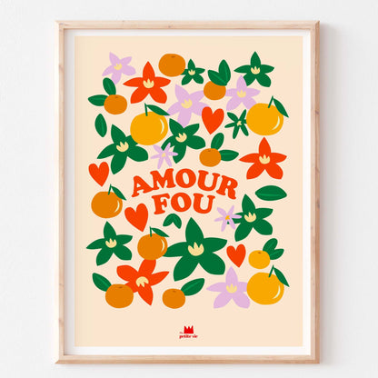 Affiche - AMOUR FOU