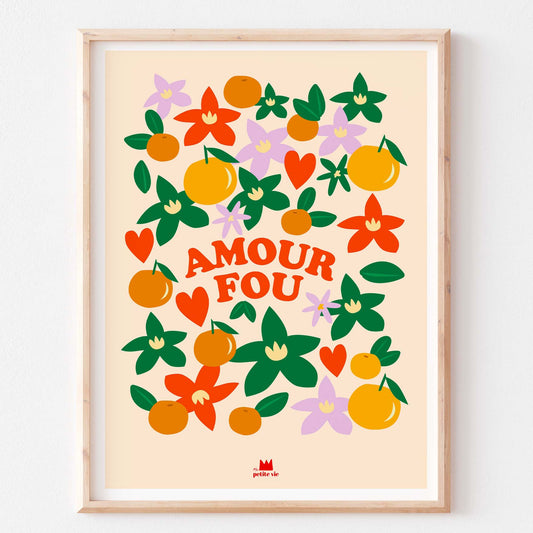 Affiche - AMOUR FOU