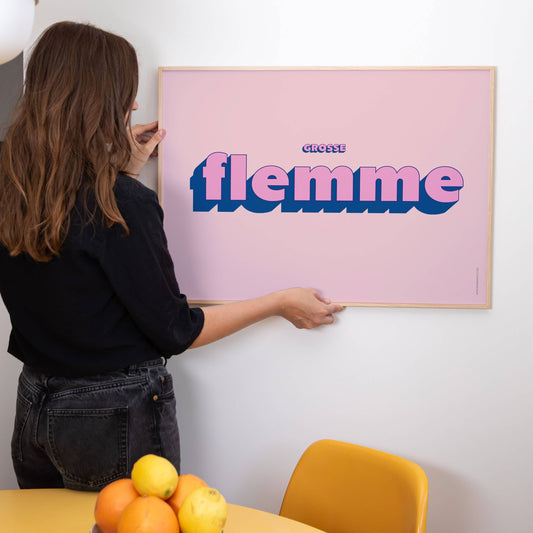 Affiche - FLEMME